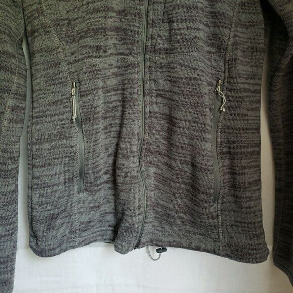 Avalanche Gray Full Zip Lightweight Athletic Jacket Zip Pockets Women's Size L - Picture 4 of 9